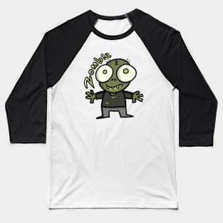 Cute Zombie Baseball T-Shirt